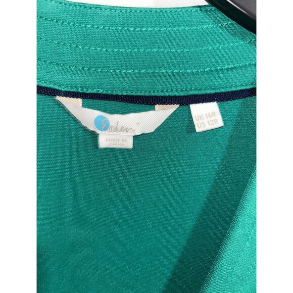 Boden Mira Women’s Ponte Knit Green True Wrap Dress size 12US/16UK NWOT Holidays - Picture 5 of 8